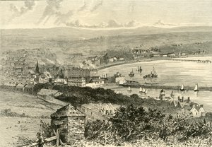 General View of Douglas, 1898. af Unbekannt