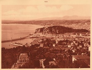 General View of Nice, 1930. af Unbekannt