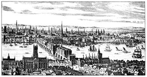 Oversigt over London, 1666, 1909 af Unbekannt