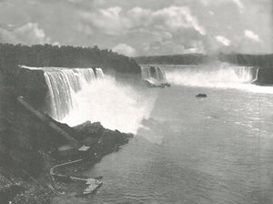 Generelt billede af Niagara Falls, 1895. af Unbekannt