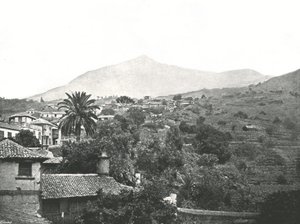Generel visning af toppen, Tenerife, De Kanariske Øer, Spanien, 1895. af Unbekannt