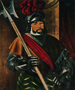 Georg af Frudsberg 1473-1528. - Maleri af Amburger, 1934. af Unbekannt