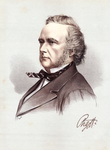 George Douglas Campbell, 8. hertug af Argyll, skotsk whig-politiker og videnskabsmand, c1880 af Unbekannt