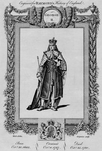 Georg II, c1787 af Unbekannt