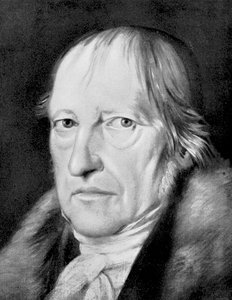 George Wilhelm Friedrich Hegel, tysk filosof af Unbekannt