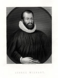 George Wishart, skotsk religiøs reformator og protestantisk martyr, 1800-tallet af Unbekannt