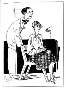 Georgy Ivanov und Irina Odoyevtseva