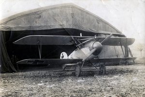 Tyske Albatros DV, Souilly, Frankrig, 2. januar 1918 af Unbekannt