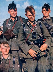 Tyske grenaderer, 1943 af Unbekannt