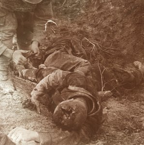 Tysk krop, Champagne, Nordfrankrig, 1915 af Unbekannt