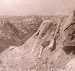 Tysk krop, Somme, Nordfrankrig, c1914-c1918 af Unbekannt