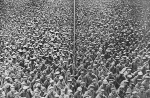Tyske fanger taget til fange af den 3. og 4. britiske hær, Somme, Frankrig, 21.-22. august, 1918 af Unbekannt