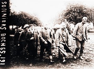 Tyske krigsfanger, c1914-c1918 af Unbekannt