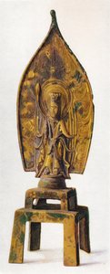 Gilt Bronze Figure of Kuan-Yin, 334 AD, 1936 af Unbekannt