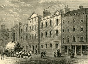 Giltspur Street Compter, 1840, c1872. af Unbekannt