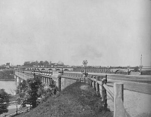 Girard Avenue Bridge, Philadelphia, c1897. af Unbekannt