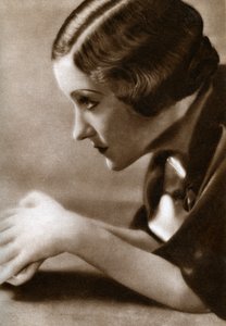 Gloria Swanson, amerikansk skuespillerinde, 1933 af Unbekannt