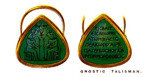 Gnostisk talisman, 1923 af Unbekannt