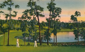 Golf, en sport året rundt i Florida, c1939 af Unbekannt