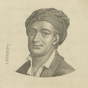 Gottfried Wilhelm Leibniz 1646-1716 , ca. 1790. af Unbekannt