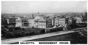 Government House, Calcutta, Indien, c1925 af Unbekannt