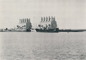 Korn elevatorer, Bahia Blanca, 1916 af Unbekannt