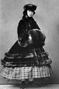 Storhertuginde Maria Alexandrovna af Rusland, c1861-c1865 af Unbekannt