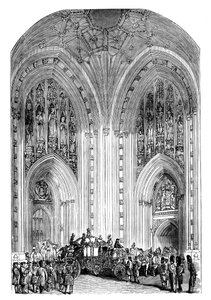Grand Entrance, Westminster Palace, London, c1888 af Unbekannt