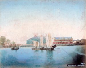 Grand Hotel, Yokohama, Japan von Unbekannt