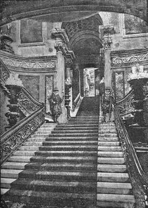 Grand Staircase, Buckingham Palace, 1890 af Unbekannt