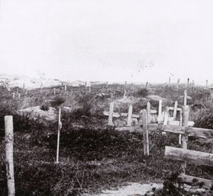 Graves, Massiges, Nordfrankrig, c1914-c1918. af Unbekannt