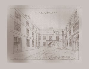 Great Court of Blackwell Hall, 1886 af Unbekannt