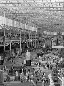 Stor udstilling i Crystal Palace, Hyde Park, London, 1851 af Unbekannt