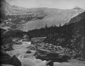 Great Glacier, Selkirk Mountains, Canada, c1897. af Unbekannt