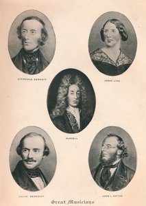 Store Musikere - Tavle V., 1895 af Unbekannt