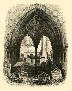 Great Portal, Crowland Abbey, 1890. af Unbekannt