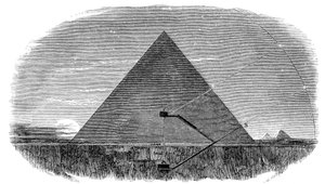 Den store Keopspyramide i Giza, der bruges som et astronomisk observatorium af Unbekannt
