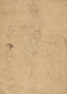 Reiter und Pferd von Unbekannt