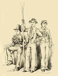 Gruppe den fjerde juni 1911. af Unbekannt