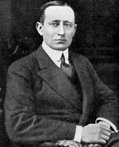 Guglielmo Marconi, italiensk opfinder, c1920 af Unbekannt