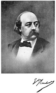 Gustave Flaubert, fransk forfatter, 1800-tallet af Unbekannt
