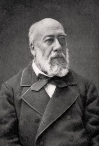 Gustave Nadaud, fransk sangskriver, 1880 af Unbekannt