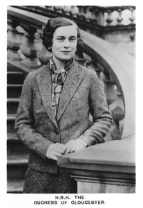 HKH Hertuginden af Gloucester 1901-2004, 1937 af Unbekannt