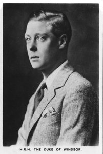 HKH Hertugen af Windsor, 1937 af Unbekannt