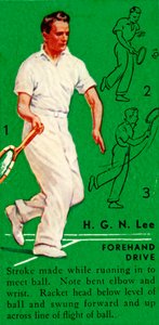 H. G. N. Lee - Forehand Drive, c1935. af Unbekannt