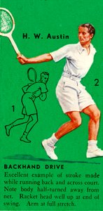 H. W. Austin - Backhand Drive, c1935. af Unbekannt