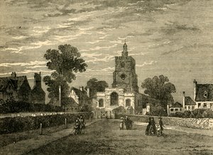 Hackney kirke, c1876. af Unbekannt