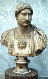 Hadrian, romersk kejser fra 117 af Unbekannt
