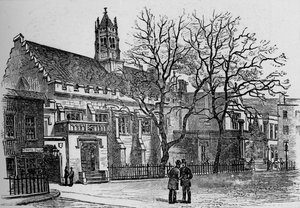 Hall og bibliotek, Grays Inn, 1890 af Unbekannt