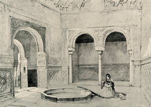Hall of the Abencerrages, 1800-tallet, 1907. af Unbekannt